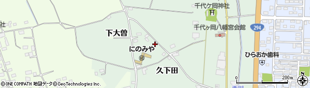 栃木県真岡市久下田1782周辺の地図