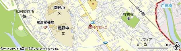 ローソン桐生境野町六丁目店周辺の地図