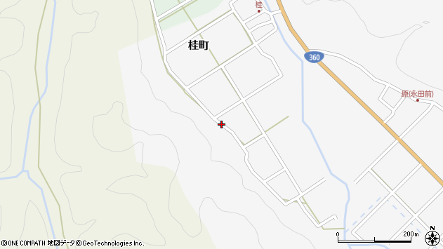 〒923-0074 石川県小松市桂町の地図