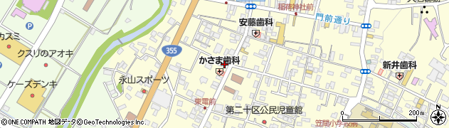片岡章司法行政事務所周辺の地図