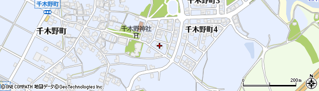 石川県小松市千木野町（ヨ）周辺の地図
