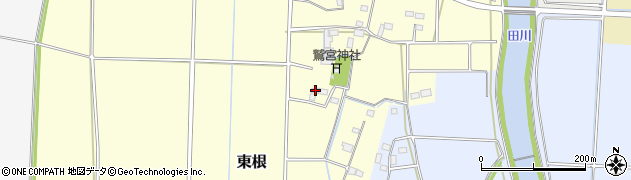 栃木県下野市東根597周辺の地図