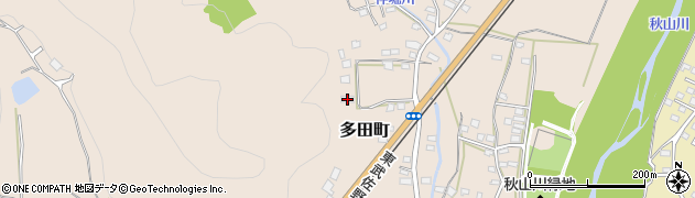 栃木県佐野市多田町1631周辺の地図