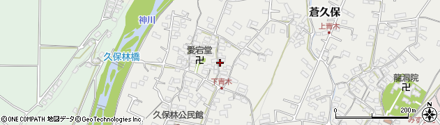 長野県上田市蒼久保（久保林）周辺の地図