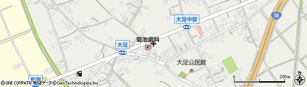 茨城県水戸市大足町921周辺の地図