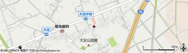 茨城県水戸市大足町979周辺の地図