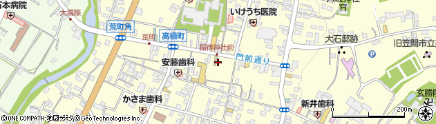 茨城県笠間市笠間1345周辺の地図