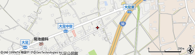 茨城県水戸市大足町1028周辺の地図