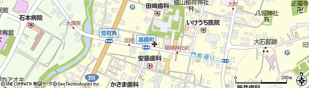 茨城県笠間市笠間1279周辺の地図