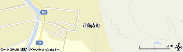 石川県小松市正蓮寺町周辺の地図