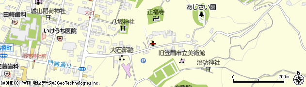 茨城県笠間市笠間1057周辺の地図