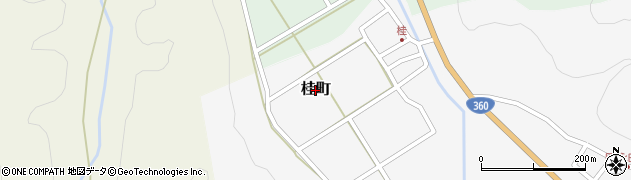 石川県小松市桂町周辺の地図