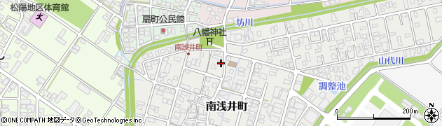 南浅井会館周辺の地図