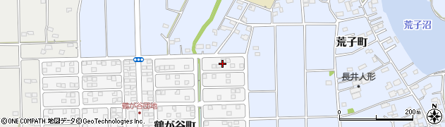 群馬県前橋市鶴が谷町32周辺の地図