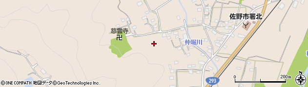 栃木県佐野市多田町周辺の地図