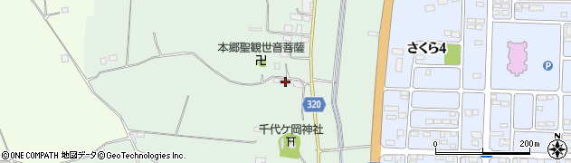 栃木県真岡市久下田1685周辺の地図