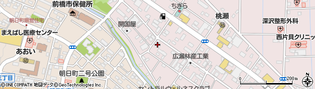 新明電材株式会社　前橋営業所周辺の地図