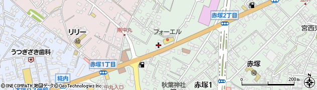 茨城新教育研究協会周辺の地図