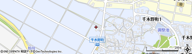 石川県小松市千木野町（に）周辺の地図