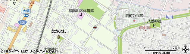 石川県小松市大領町（な）周辺の地図