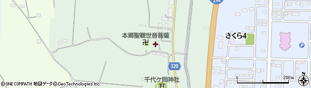 栃木県真岡市久下田1683周辺の地図