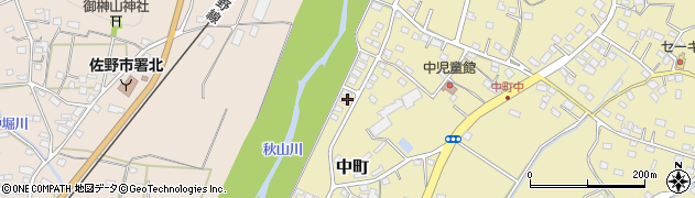 蓑和田公園周辺の地図