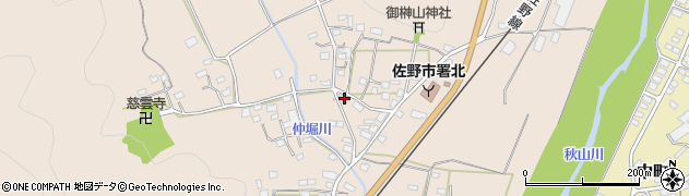 栃木県佐野市多田町3023周辺の地図