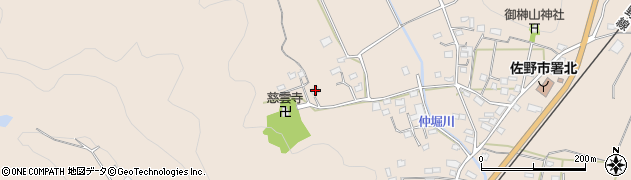 栃木県佐野市多田町1727周辺の地図