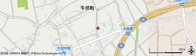 茨城県水戸市大足町1044周辺の地図