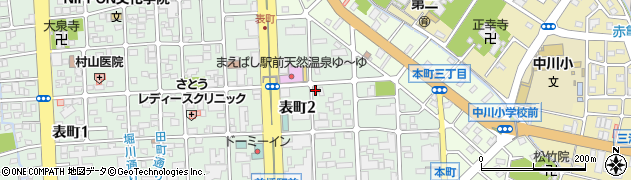 くつろぎ処・前橋店周辺の地図