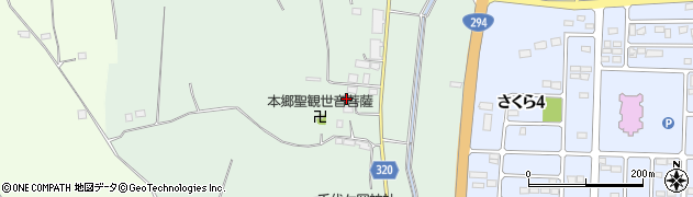栃木県真岡市久下田1681周辺の地図