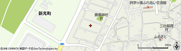 茨城県警察本部　ひたちなか警察署阿字ケ浦駐在所周辺の地図