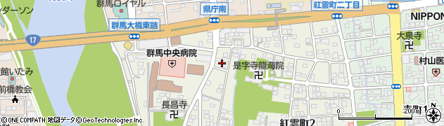桝元 前橋県庁南店周辺の地図