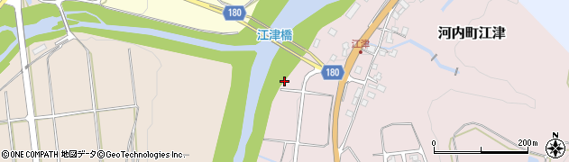 江津橋周辺の地図