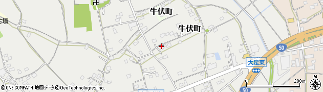 茨城県水戸市大足町1006周辺の地図