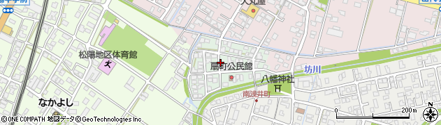 石川県小松市扇町周辺の地図