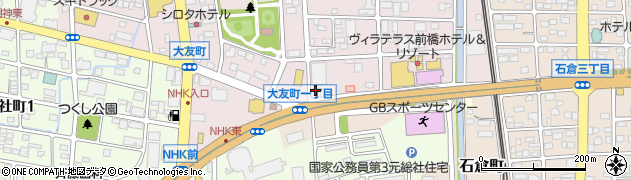 株式会社正光画廊　前橋店周辺の地図