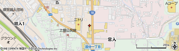 株式会社トヨタレンタリース長野　上田店周辺の地図