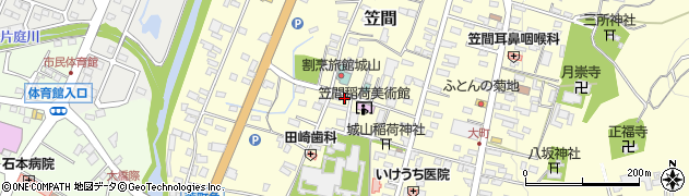 茨城県笠間市笠間26周辺の地図