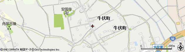 茨城県水戸市大足町1167周辺の地図