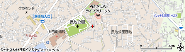 日本矯体療術師協会　上田原支部・ささべ総合療術院周辺の地図