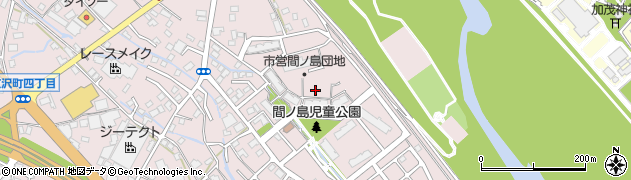 間ノ島2号公園周辺の地図