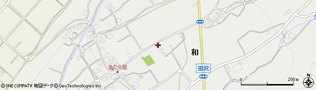 長野県東御市和4495周辺の地図