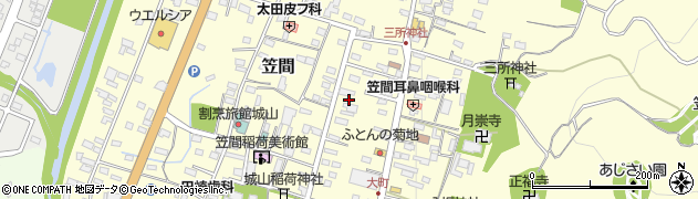 茨城県笠間市笠間1221周辺の地図