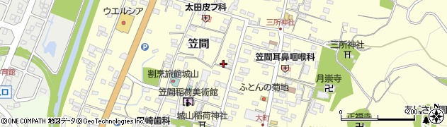 茨城県笠間市笠間1240周辺の地図