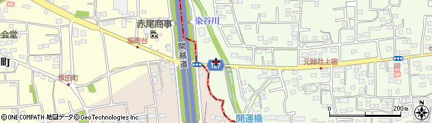桑風庵元総社店周辺の地図