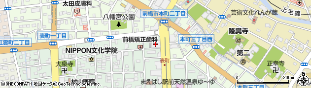 太平ビルサービス株式会社　前橋支店周辺の地図