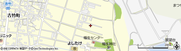石川県小松市吉竹町る周辺の地図