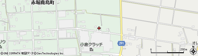 群馬県伊勢崎市赤堀鹿島町1505周辺の地図