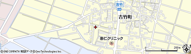 石川県小松市吉竹町（南）周辺の地図